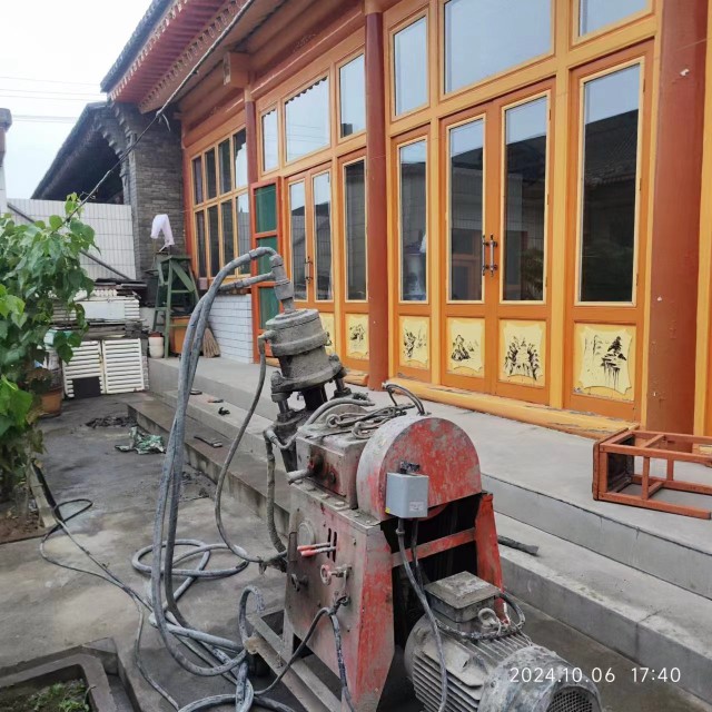 乌坡镇房屋地基沉降注浆加固施工